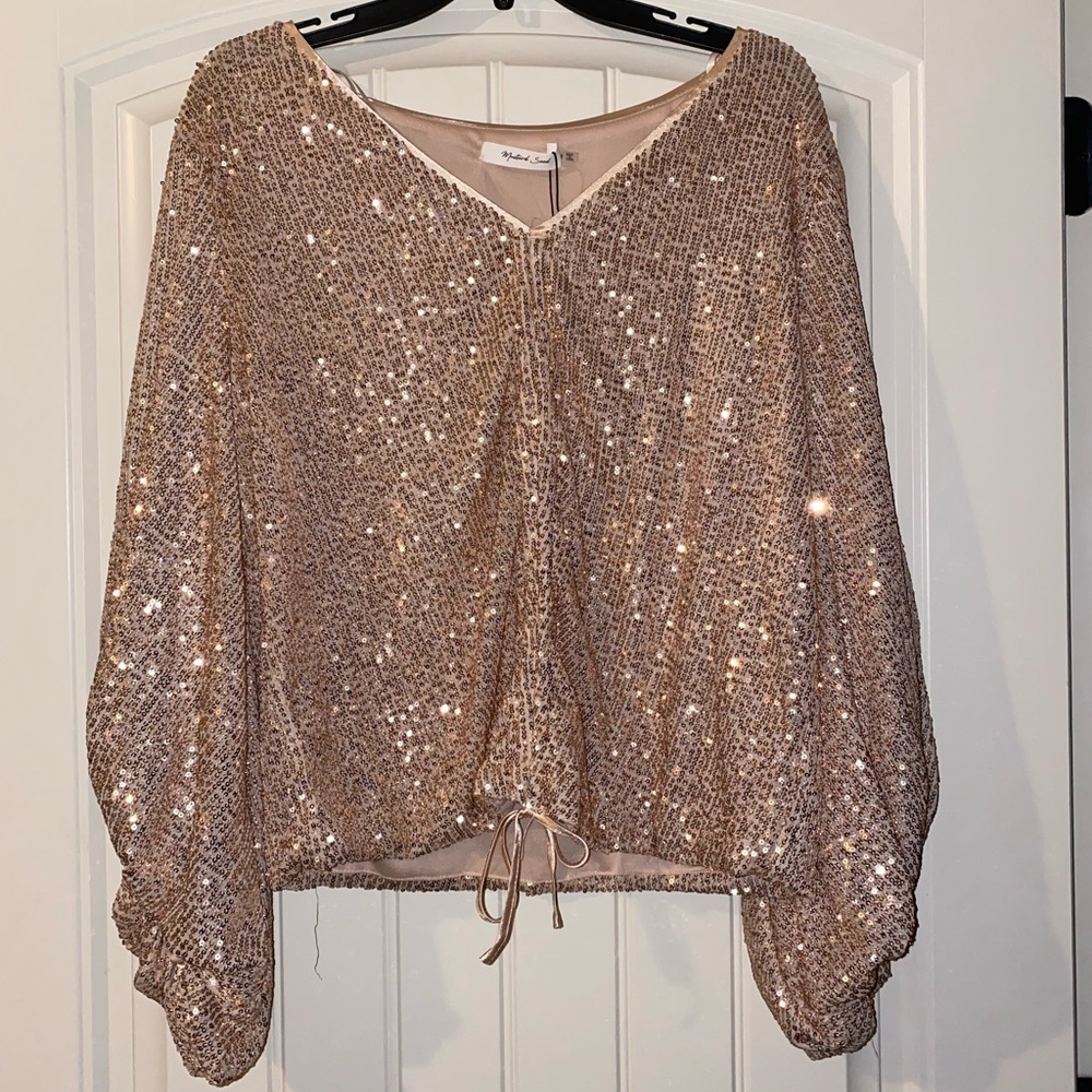 Sequin blouse